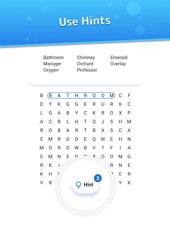 #10. Word Search - Crossword Puzzle (Android) By: Brainbete