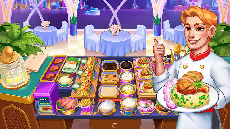 #9. Kitchen Frenzy: Chefs Cooking (Android) By: UniPuzz Games