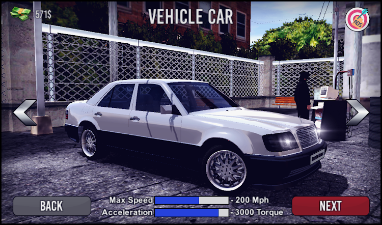 #9. E500 Drift Simulator (Android) By: Apaydın Games