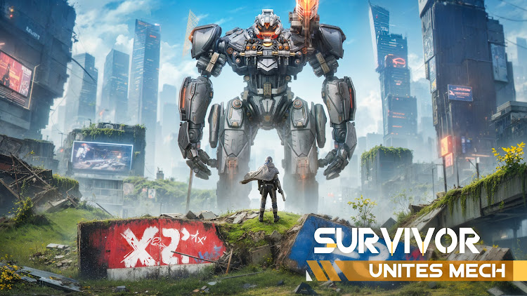 #2. Nexus War: Survival Mech (Android) By: YOTTA GAMES