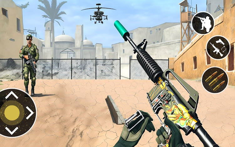 #5. War Gun Battle Royale Games (Android) By: Trilogixs