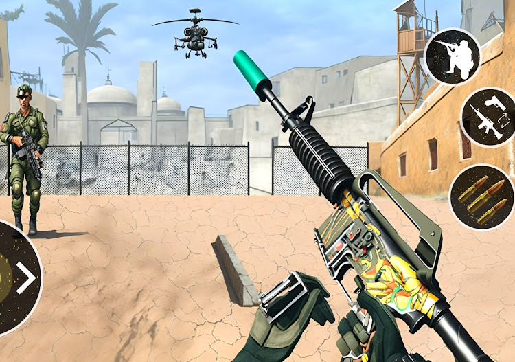 #9. War Gun Battle Royale Games (Android) By: Trilogixs