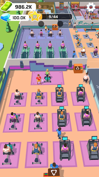 #5. My Gym Club (Android) By: Bibiboom