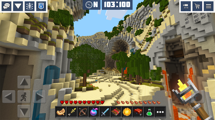 #4. Planet Craft: Mine Block Craft (Android) By: Playlabs, LLC