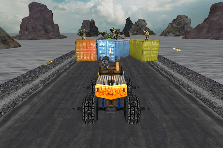 #3. Crazy Monster Truck Fighter - (Android) By: MouthShut Games