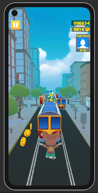 #7. Buddy Highway Surfer (Android) By: Bal Kabağı Mobil Games