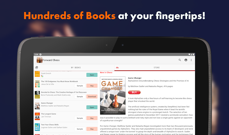 #8. Forward Chess - Book Reader (Android) By: Forward Chess