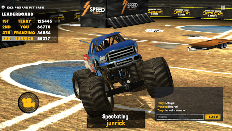 #3. Monster Truck Destruction™ (Android) By: ODD Games