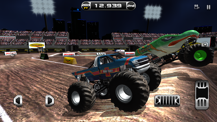 #9. Monster Truck Destruction™ (Android) By: ODD Games