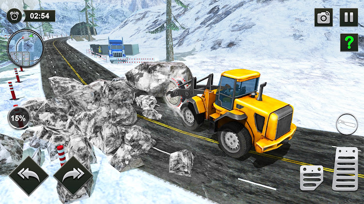 #5. Snow Offroad Construction Game (Android) By: GamePark