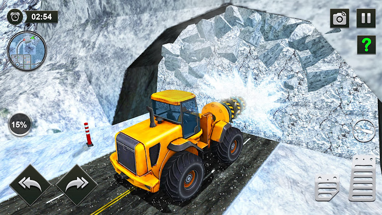 #6. Snow Offroad Construction Game (Android) By: GamePark