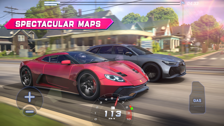 #4. Racing Kingdom Car Drag Race (Android) By: SuperGears Games