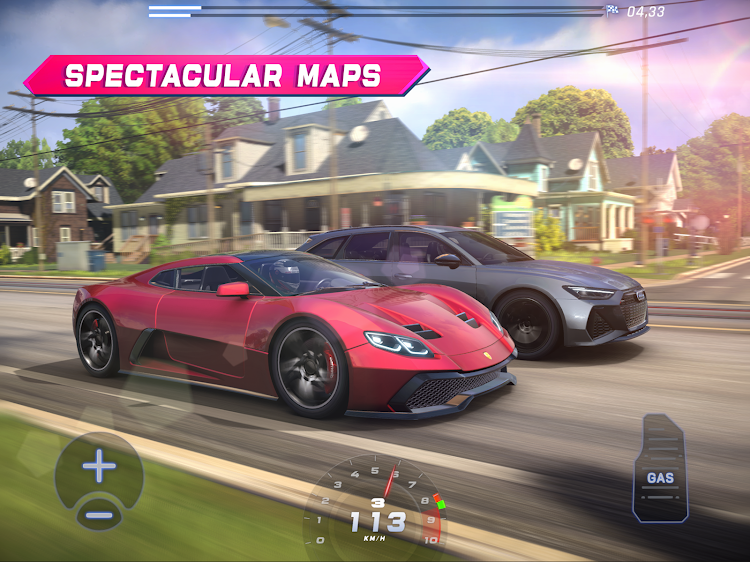 #10. Racing Kingdom Car Drag Race (Android) By: SuperGears Games