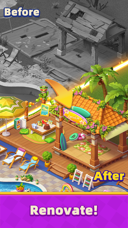 #2. Dream Resort (Android) By: PuzzleLoft