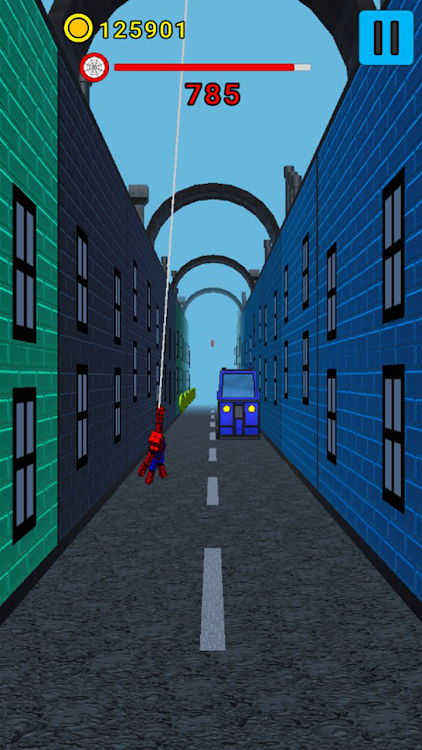 #6. Stickman Web Swinging (Android) By: Cyber Alchemist