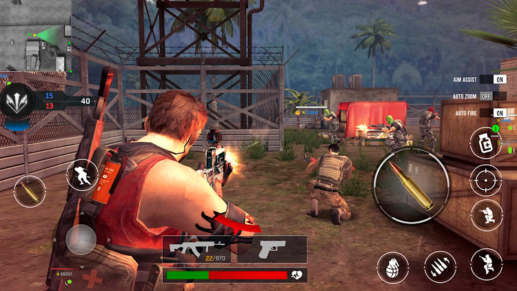 #5. Elite War zone Game Battle PVP (Android) By: Corblix Games