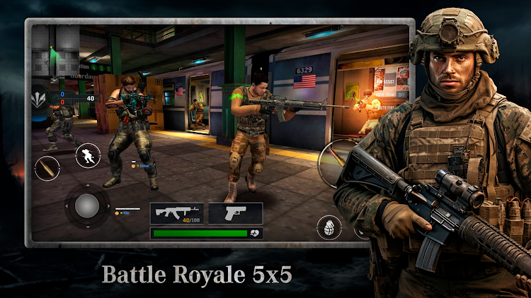 #6. Elite War zone Game Battle PVP (Android) By: Corblix Games