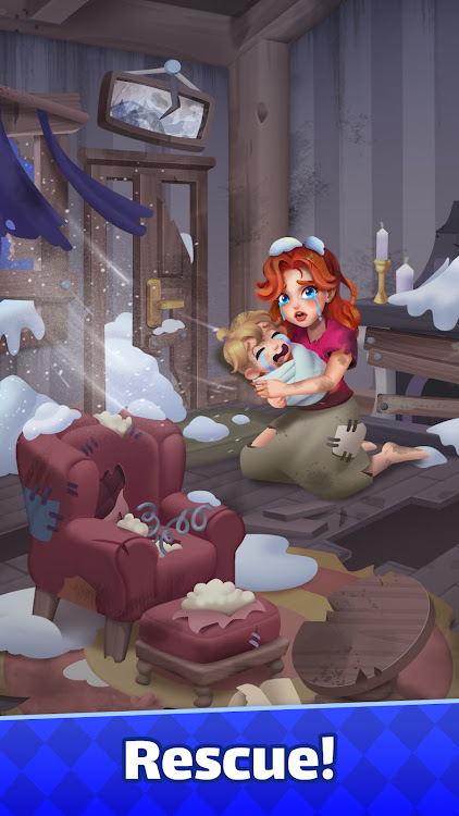 #2. Triple Family 3D - Match Story (Android) By: PuzzleLoft