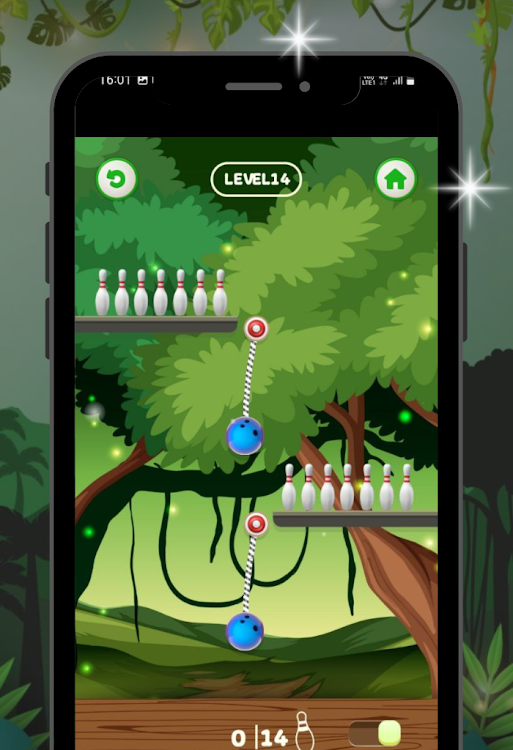 #6. Rope Bowling Puzzle (Android) By: cylonblast