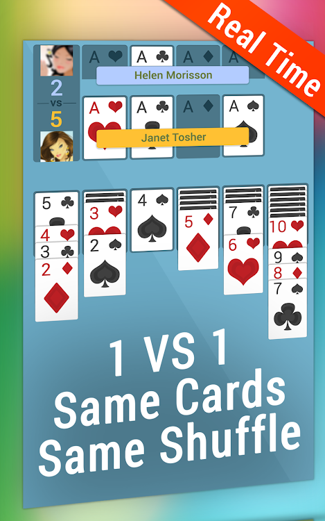 #6. Solitaire 3 Arena (Android) By: Garden City Games