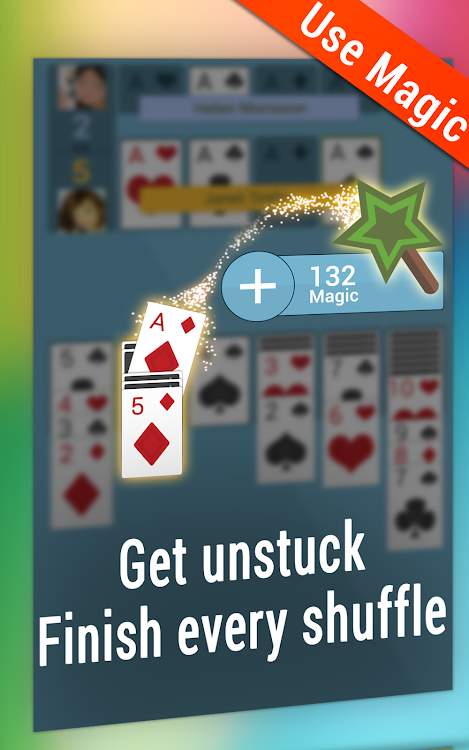 #8. Solitaire 3 Arena (Android) By: Garden City Games