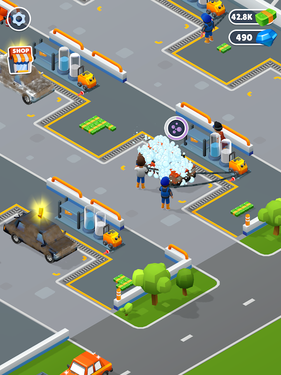 #9. Car Wash Inc (Android) By: Seher İzzet