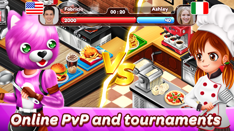 #3. Cafe Panic: Cooking games (Android) By: Boomware Studio