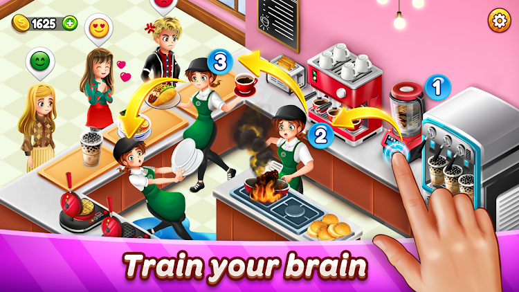 #6. Cafe Panic: Cooking games (Android) By: Boomware Studio