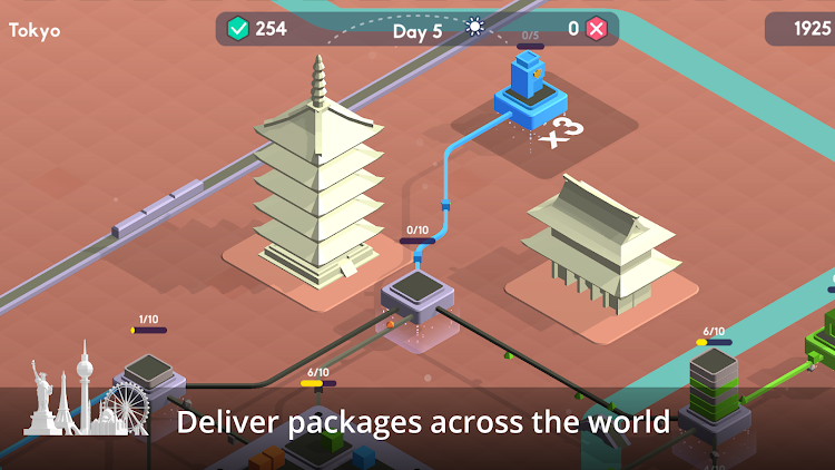 #4. Package Inc - Management Games (Android) By: Infinity Games, Lda