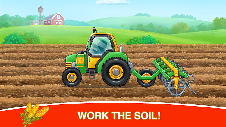 #2. Corn Harvest Baby Farming Game (Android) By: GoKids! publishing