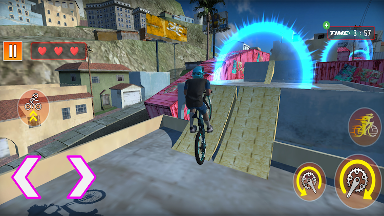 #5. BMX Offroad Cycle Stunt Game (Android) By: Tap Dog Studio