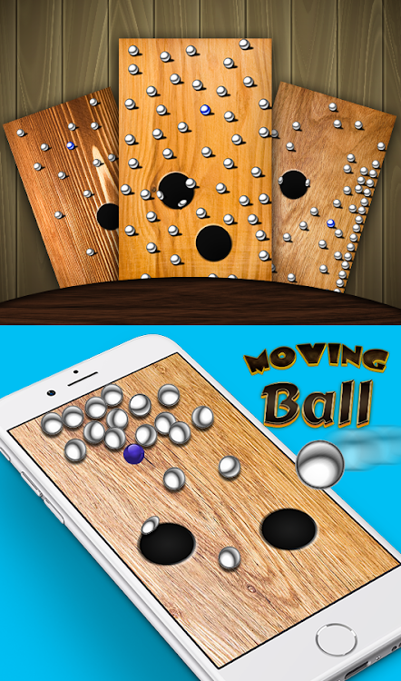 #3. Moving Balls into hole (Android) By: Zinn App Studio