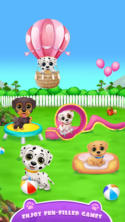 #4. Labrador dog salon - pet games (Android) By: Pi Games Studio