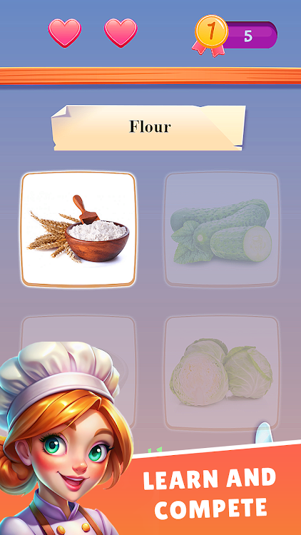 #2. Food Quiz: Trivia Cooking Game (Android) By: Aethervex