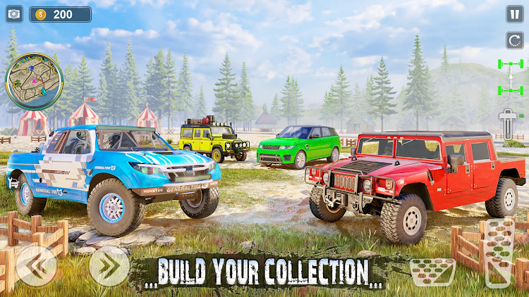 #5. Offroad King: Car Drive Games (Android) By: Monster Games Productions PTY LTD