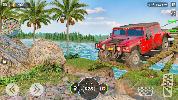 #7. Offroad King: Car Drive Games (Android) By: Monster Games Productions PTY LTD