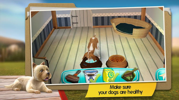 #7. Dog Hotel Premium (Android) By: Trophy Games - Animal Games