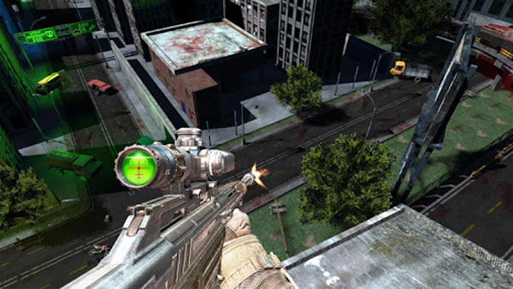 #4. Zombie Sniper Shooting Game (Android) By: Gamezeniq Technologies