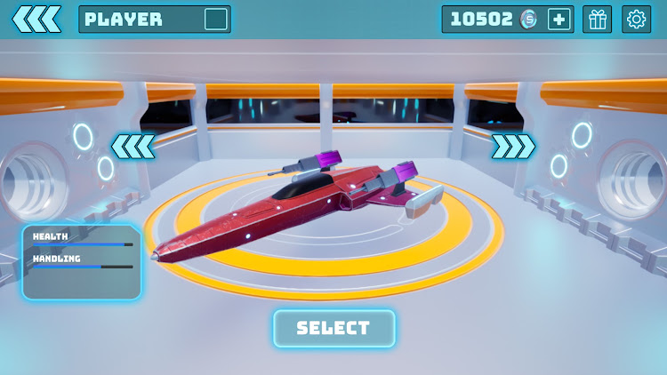 #6. Thunder Fighter Jet Spaceship (Android) By: The Obsidian Studio