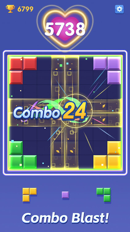 #5. ColorBlock : Combo Blast (Android) By: Flyyes, Inc.