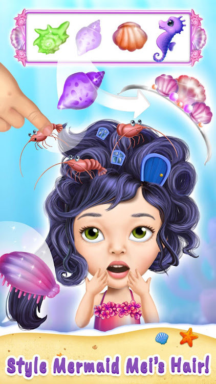 #2. Sweet Baby Girl Mermaid Life (Android) By: TutoTOONS