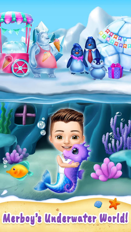 #6. Sweet Baby Girl Mermaid Life (Android) By: TutoTOONS