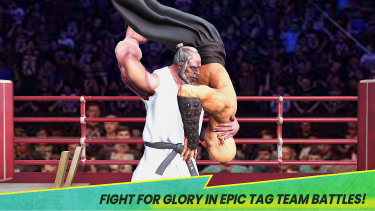 #3. Wrestling Tag Brawl (Android) By: NipsDreamZ Game Studio