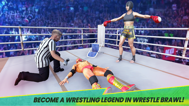 #5. Wrestling Tag Brawl (Android) By: NipsDreamZ Game Studio