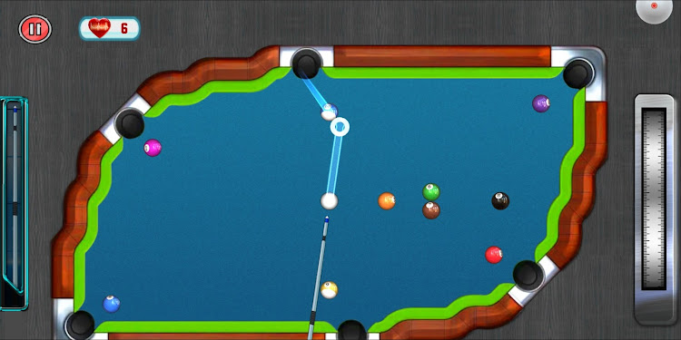 #6. Rack 'Em Up : 8-Ball (Android) By: NipsDreamZ Game Studio