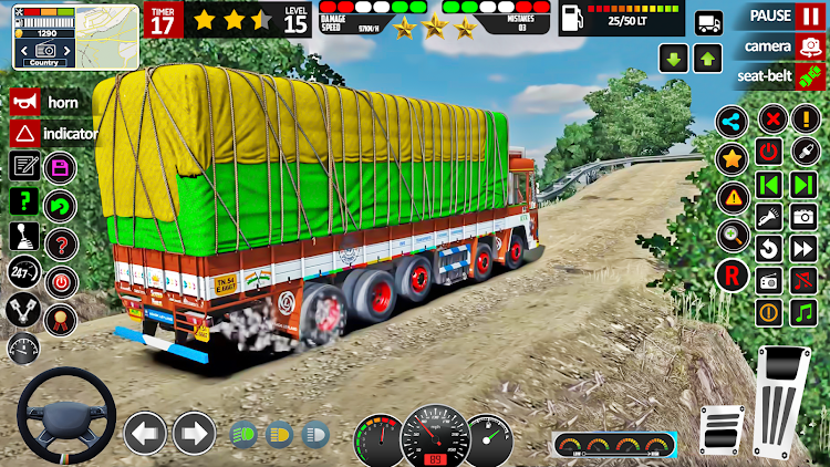 #2. Indian Lorry Truck Driving 3d (Android) By: Twins Inc.