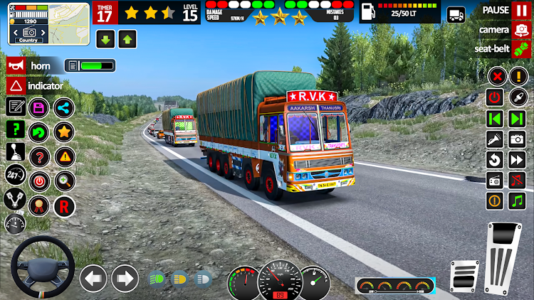 #5. Indian Lorry Truck Driving 3d (Android) By: Twins Inc.