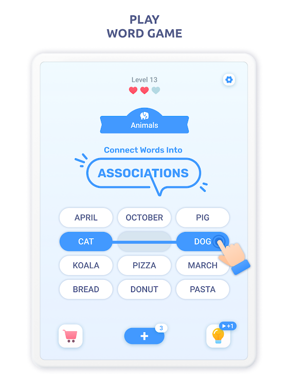 #8. Associations - Word Games (Android) By: Hitapps Games