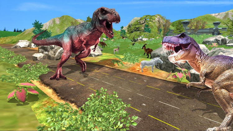 #6. Deadly Dinosaur Attack (Android) By: Gamezeniq Technologies