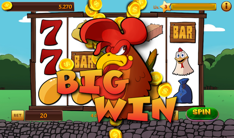 #2. Slot Gallina (Android) By: Sanga Slot